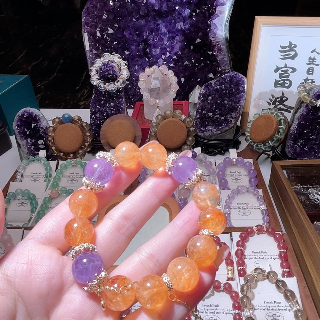 水晶手链未镶嵌水晶