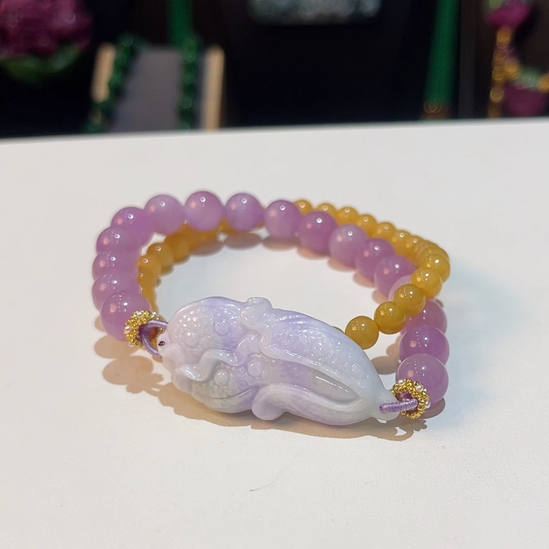 未镶嵌手串翡翠福利
