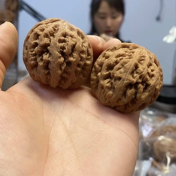 把件文玩核桃41.5粗筋油