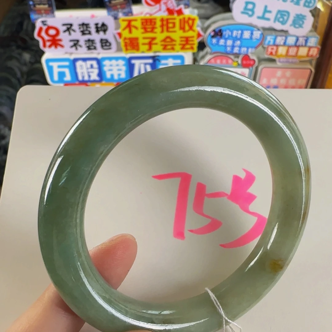 未镶嵌手镯翡翠老坑56
