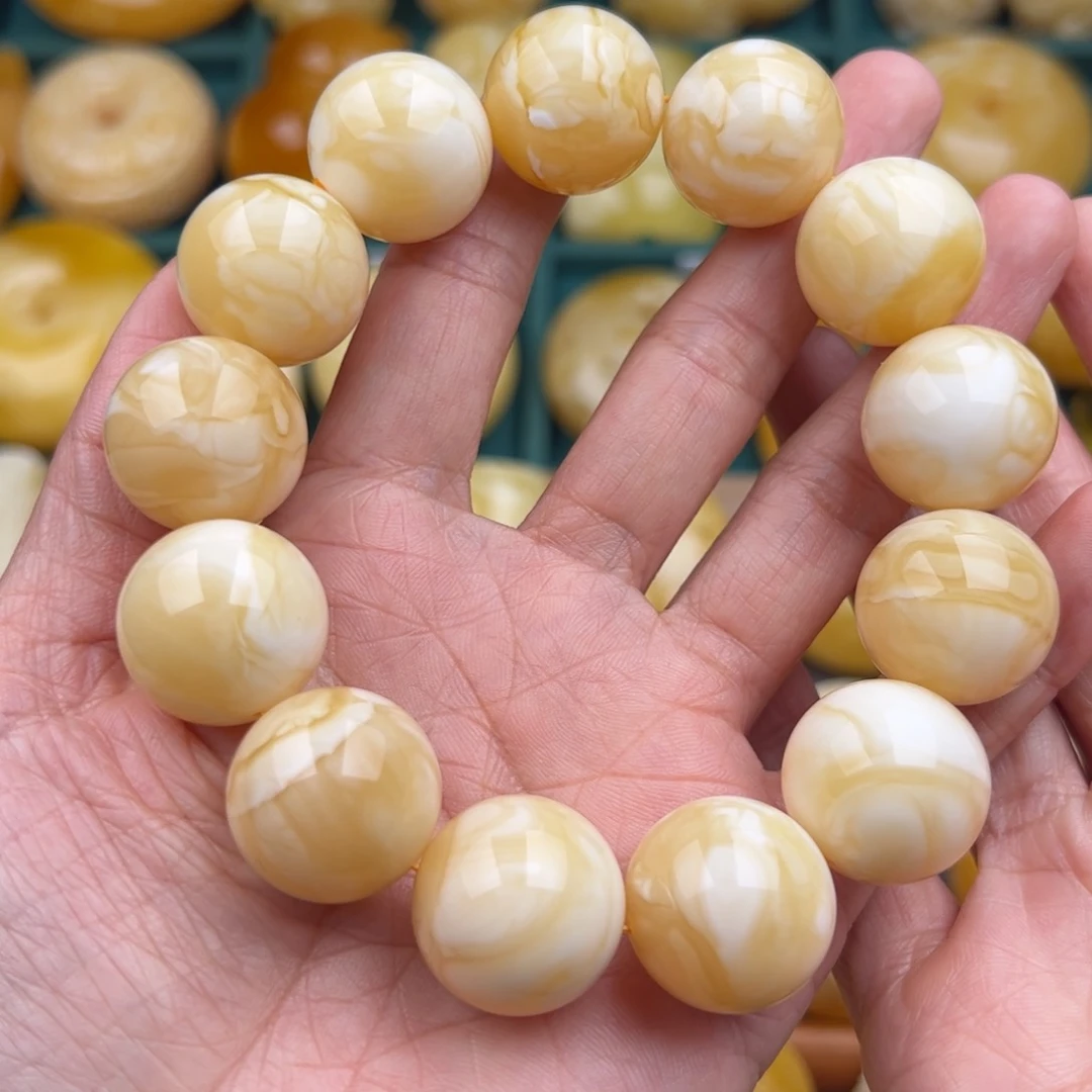 琥珀裸石未镶嵌纯天然琥珀蜜蜡无优化