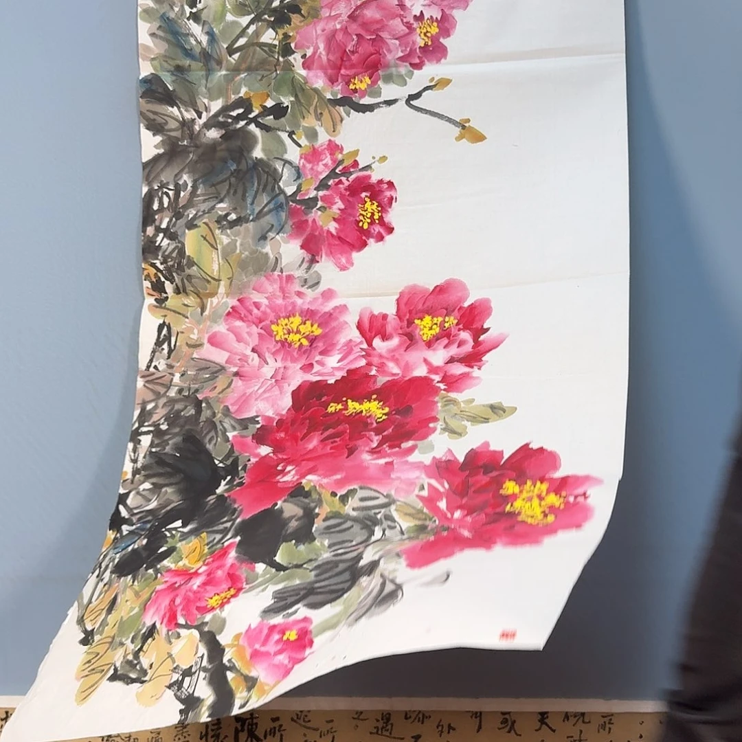 国画886 牡丹图画