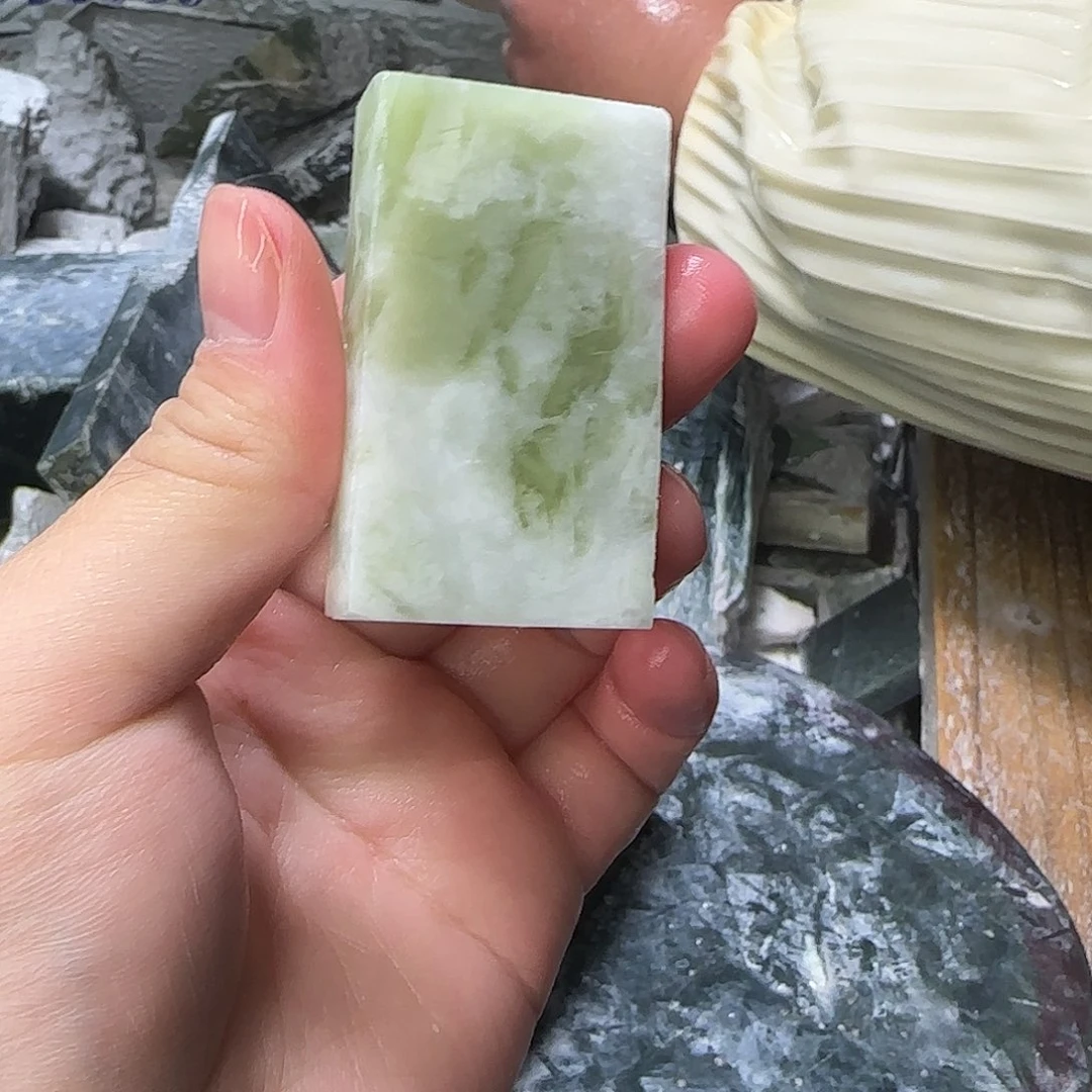 长石玉未镶嵌珠宝半成品