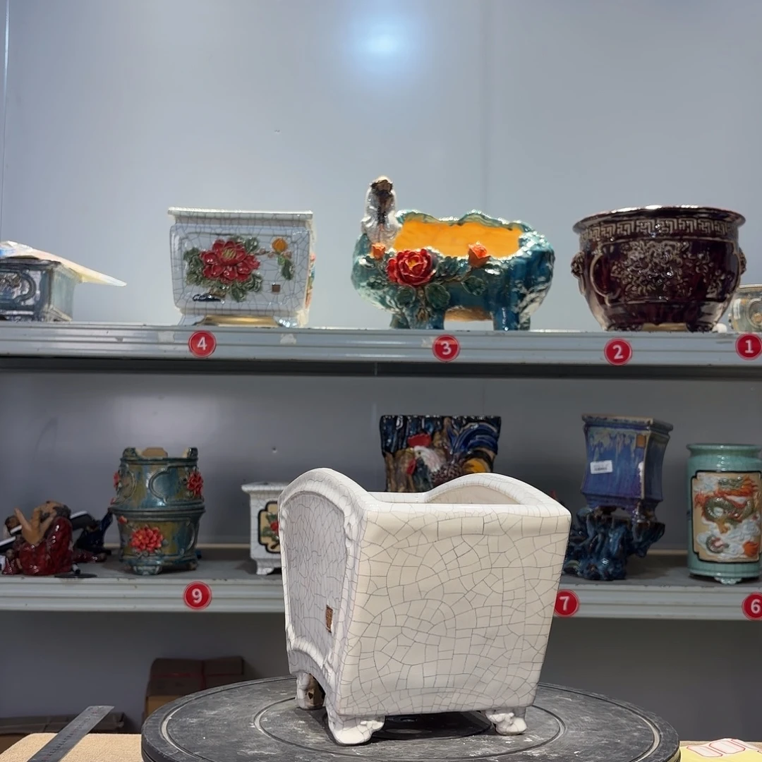 一***酒精品石湾花盆高端大气