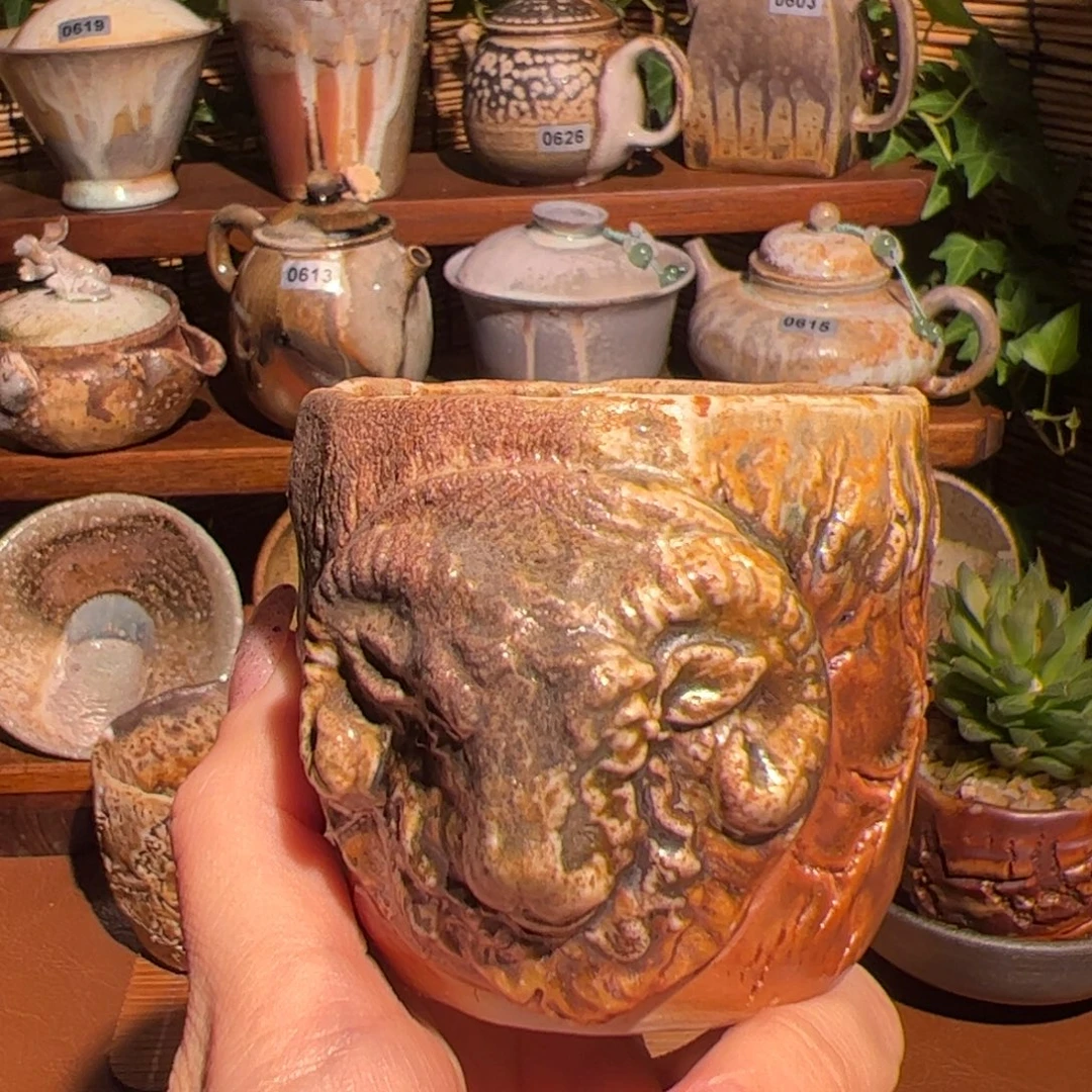 御***堂囍茶精品柴烧茶具/摆件AAAA 306