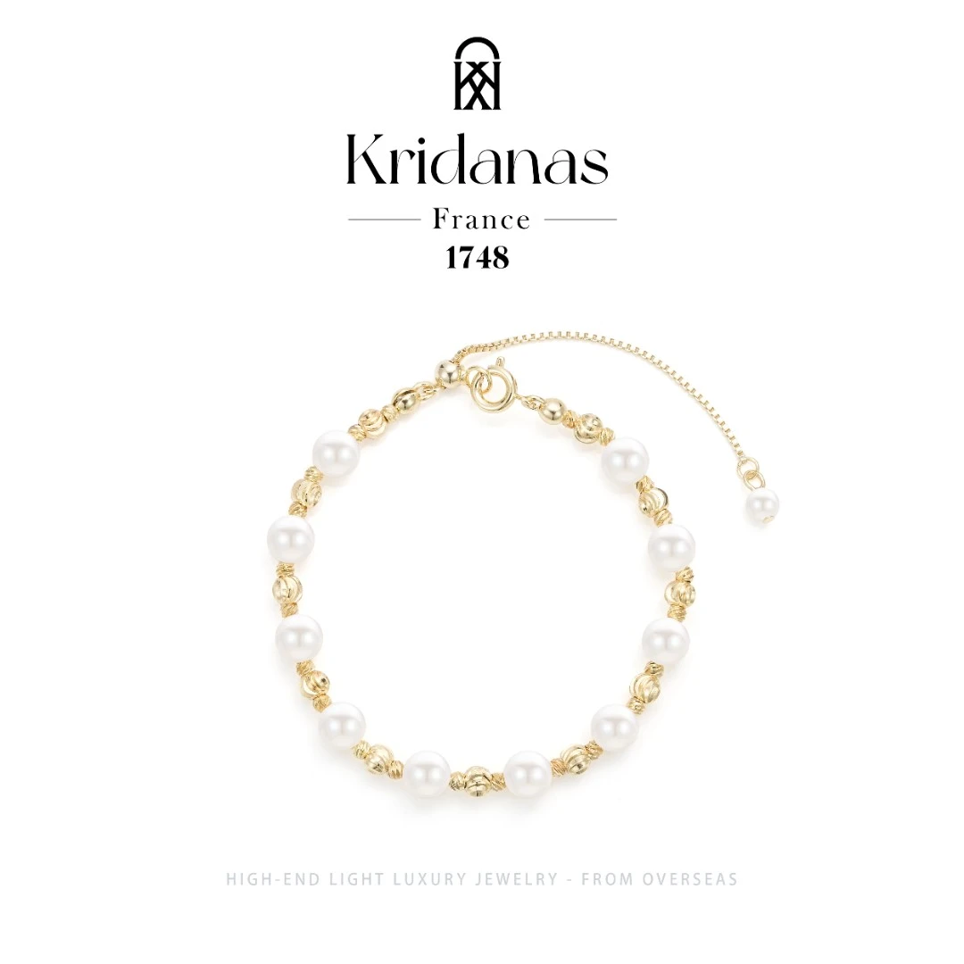 镀k金 【琉珠华章】Kridanas时尚高级感手链F2143