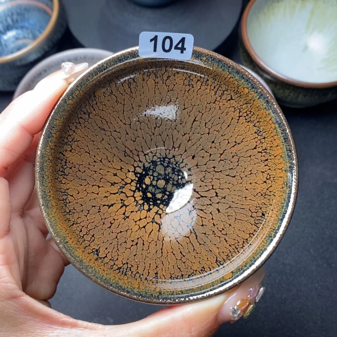 茶盏建窑建盏主人杯104