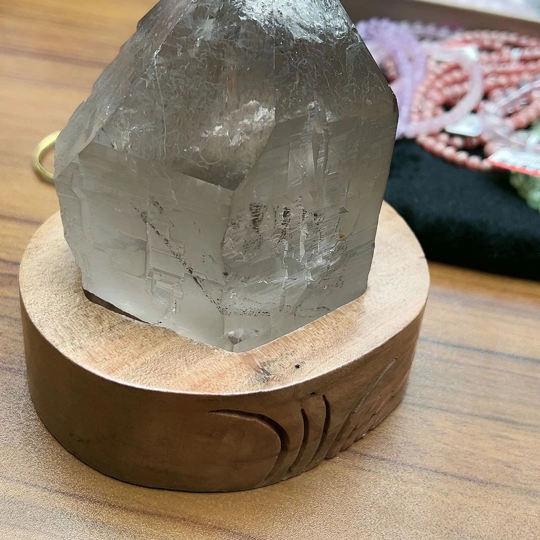 水晶柱子未镶嵌珠***满