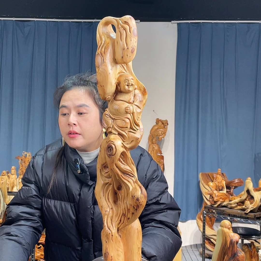 柏木（崖柏）随型摆件