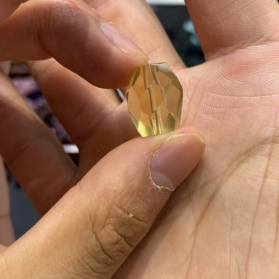 未镶嵌手链水晶黄水晶随性