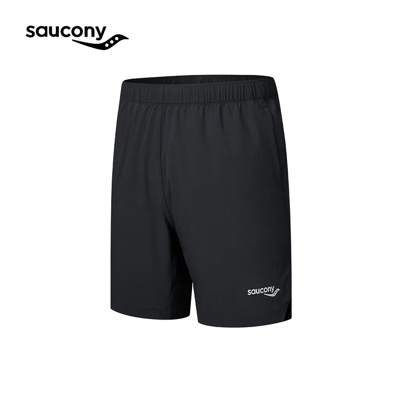 Saucony索康尼夏季男子竞速跑步宽松透气吸汗速干梭织短裤