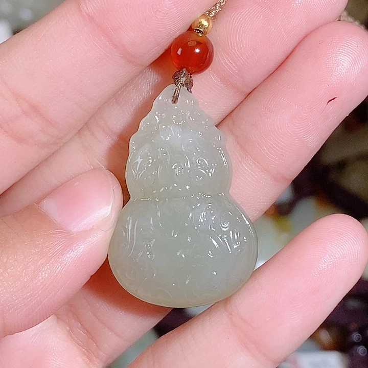 和田玉（碧玉）未镶嵌颈饰