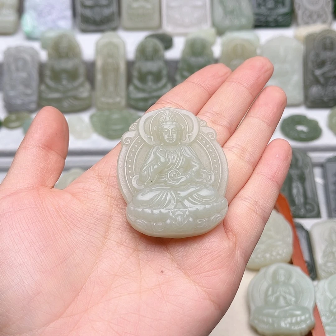 和田玉颈饰未镶嵌老****号