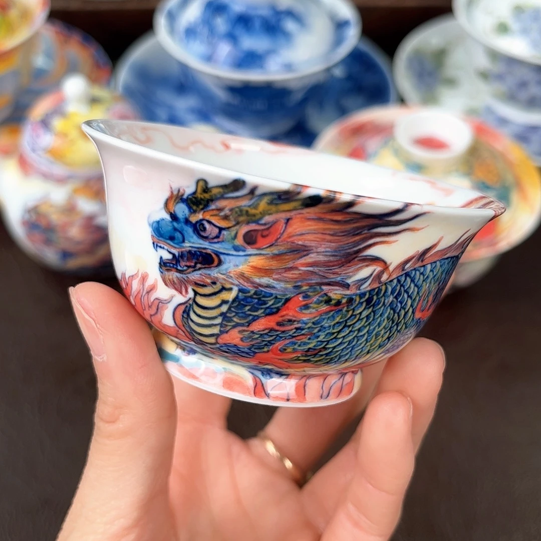 手绘高温瓷器瓷器