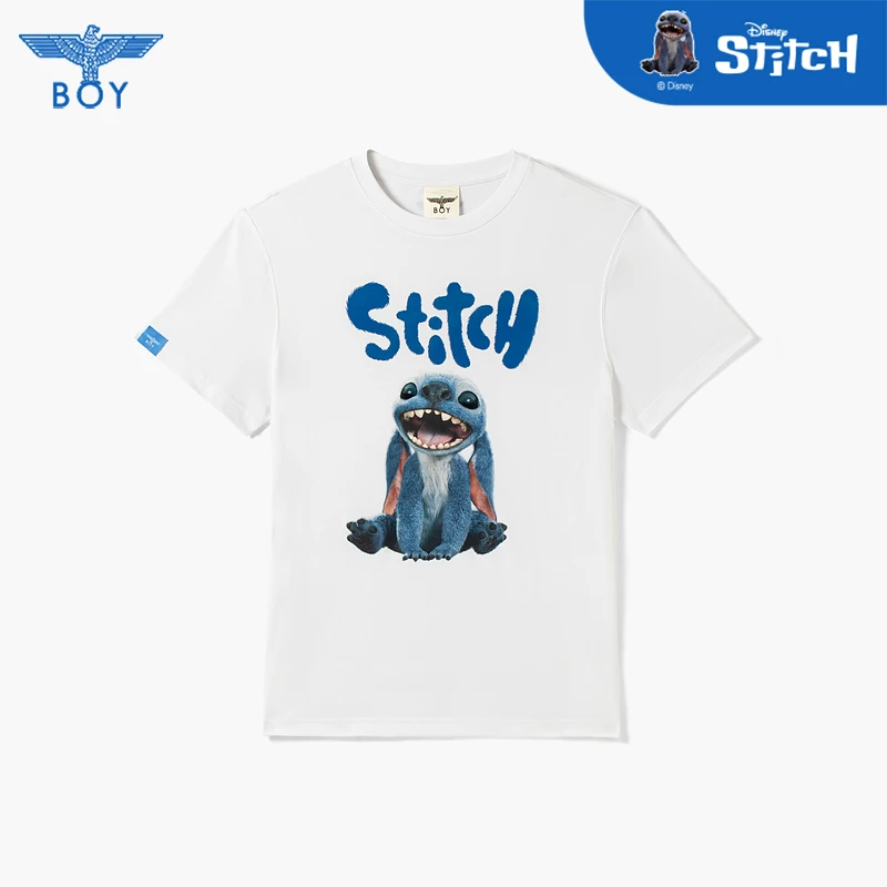 BOY LONDON中性款时尚潮流百搭通勤针织短袖T恤N01334