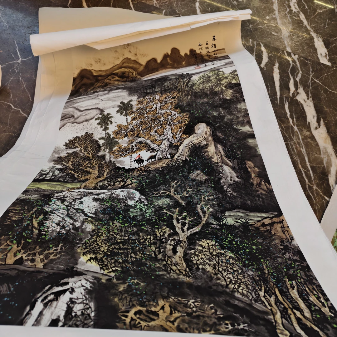 精品现代装饰画白清堂