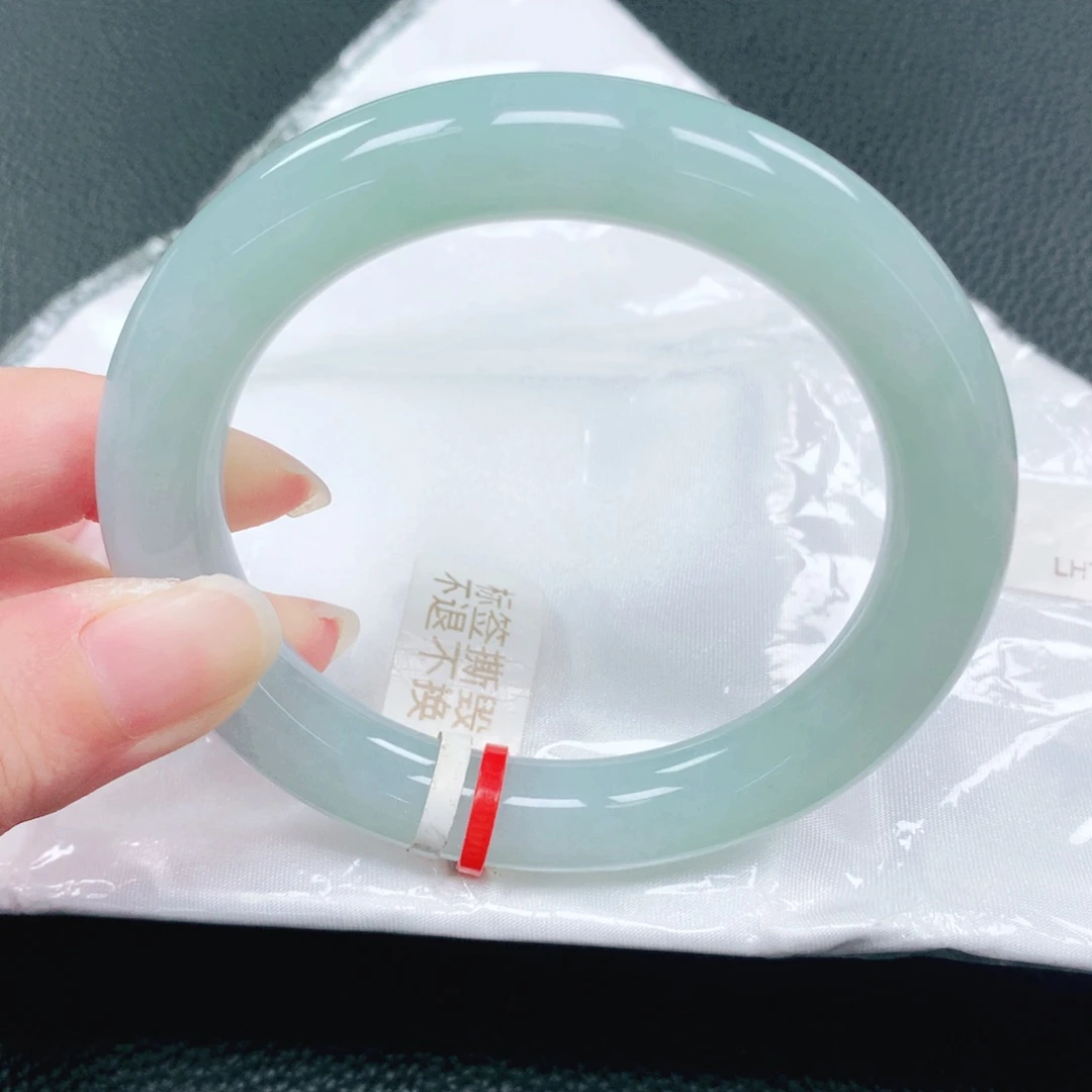 未镶嵌手镯翡翠58圈