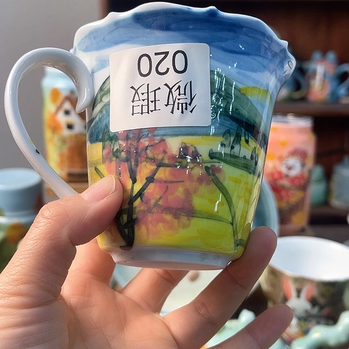 陶景德镇釉下手绘陶瓷