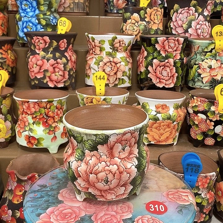 景德镇精品博采美盆