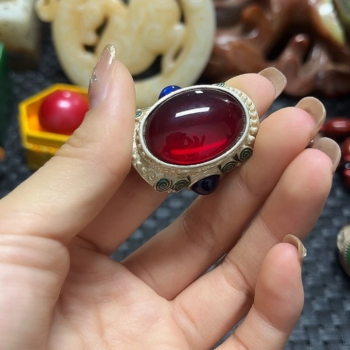 滴血莲花菩提把件
