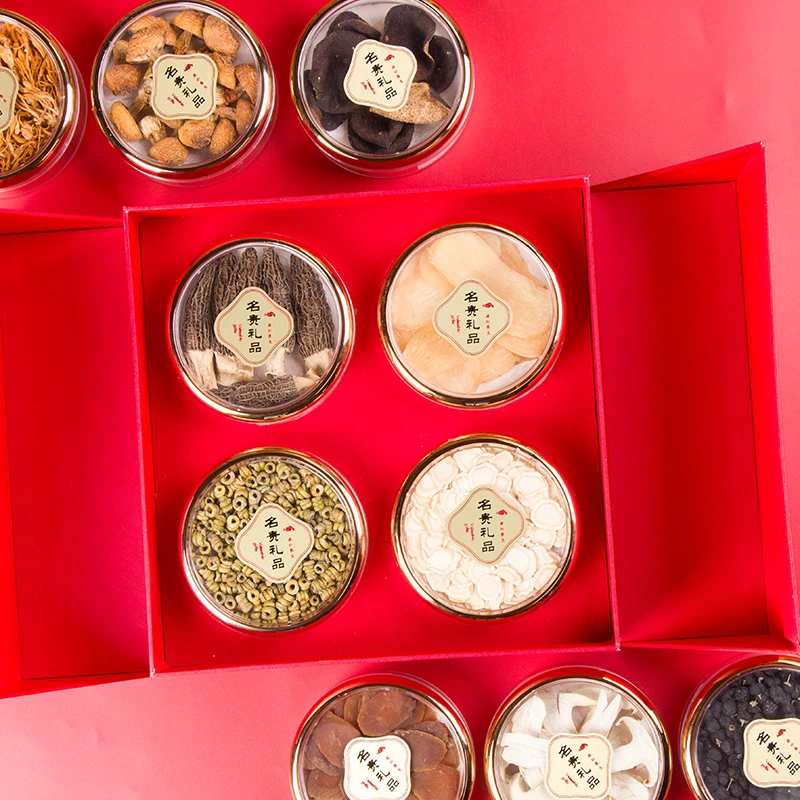 西洋参四宝礼盒过年送礼年货节送父母长辈亲戚老人滋补营养品实用