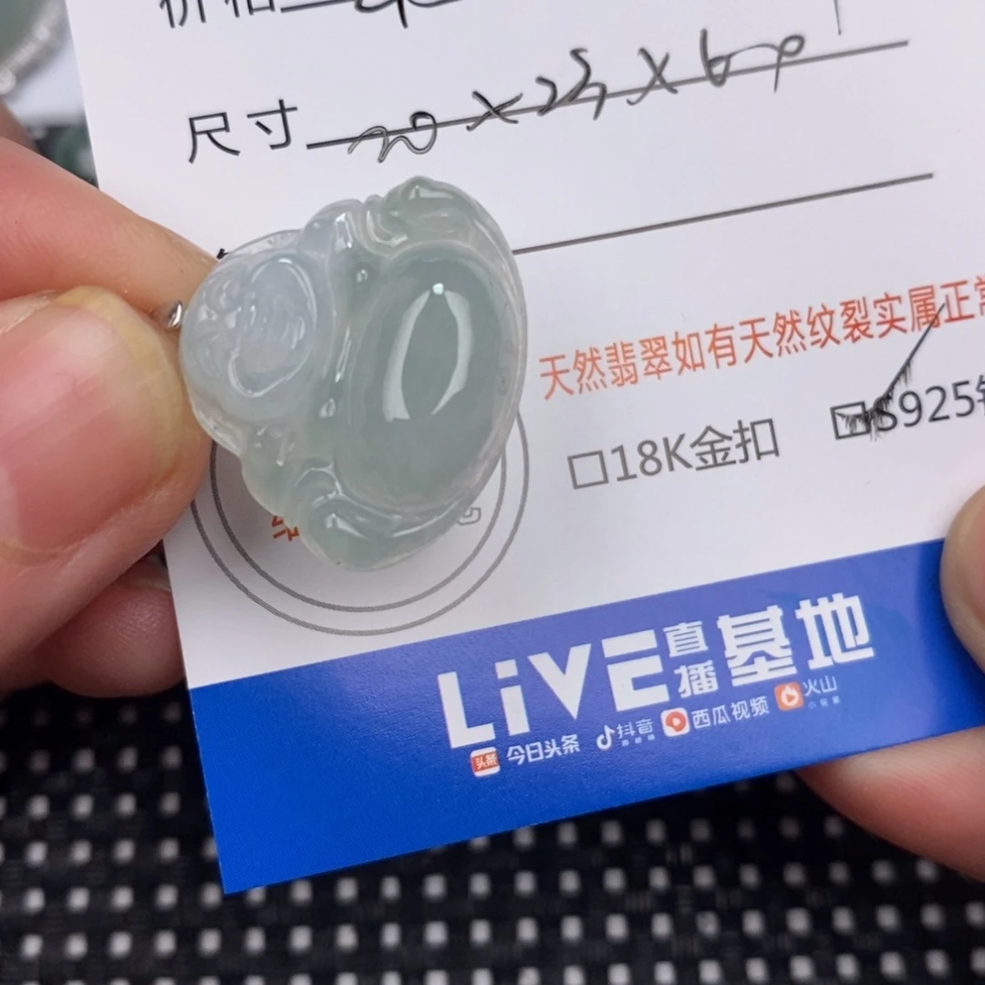 翡翠银S925镶嵌颈饰