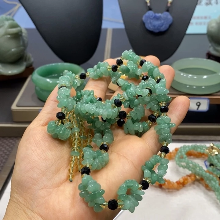 葱***菜未镶嵌手镯石英岩玉