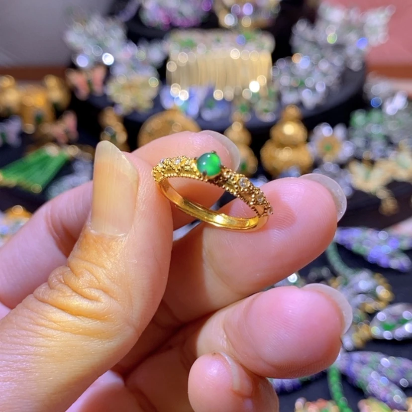 【闪购商品】翡翠挂件银S925镶嵌