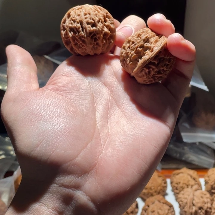 ****e把件文玩核桃38全品磨盘福利4