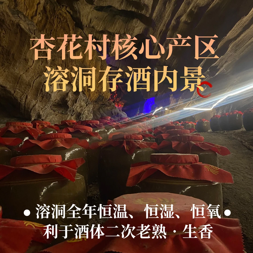 大洲源山西杏花村【真实洞藏20年】红高粱白酒53度475ml