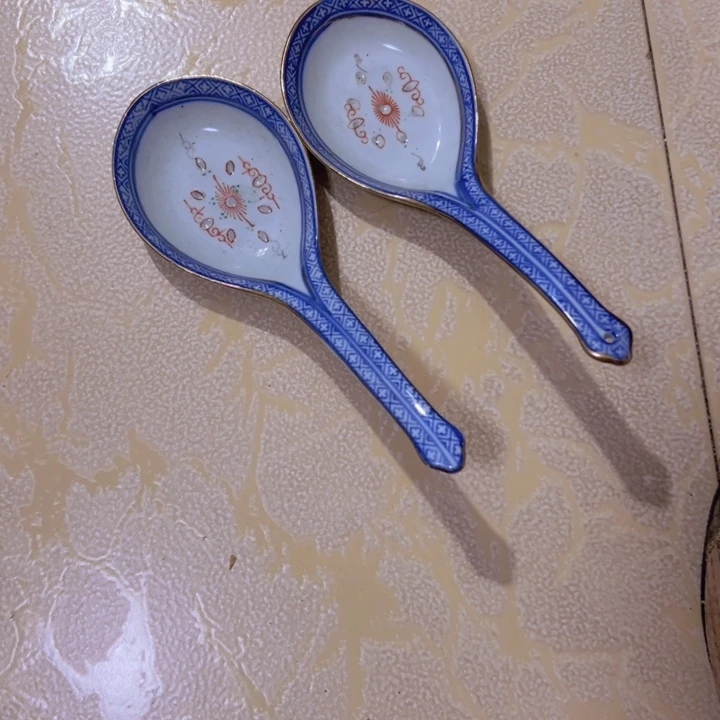 渔***家杯景德镇陶瓷大勺子
