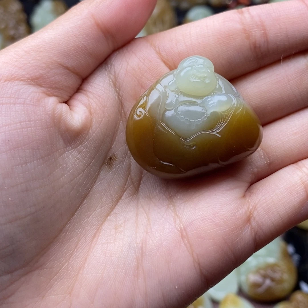 项链未镶嵌和田玉（糖玉）舍***8