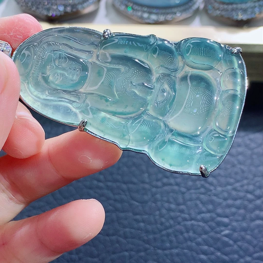 未镶嵌挂件翡翠翡翠