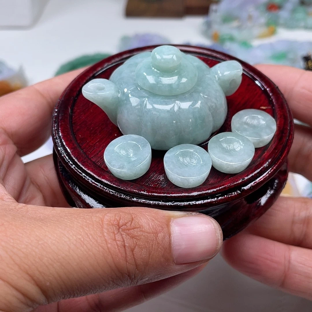 颈饰未镶嵌翡翠翡玉缘翡翠