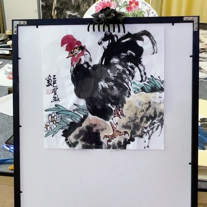 国画张圣敏先生纯手绘作品