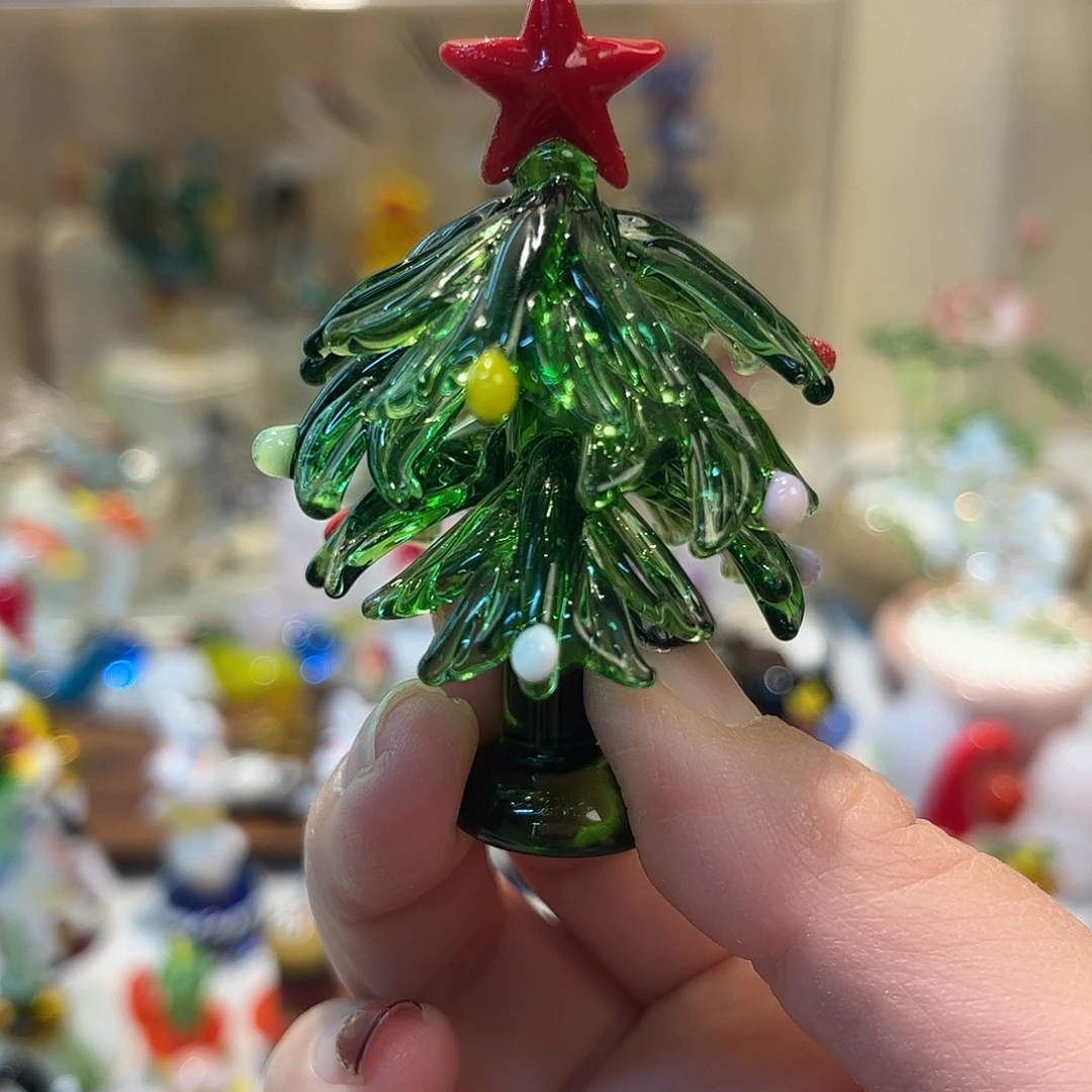 琉璃手工艺品圣诞树