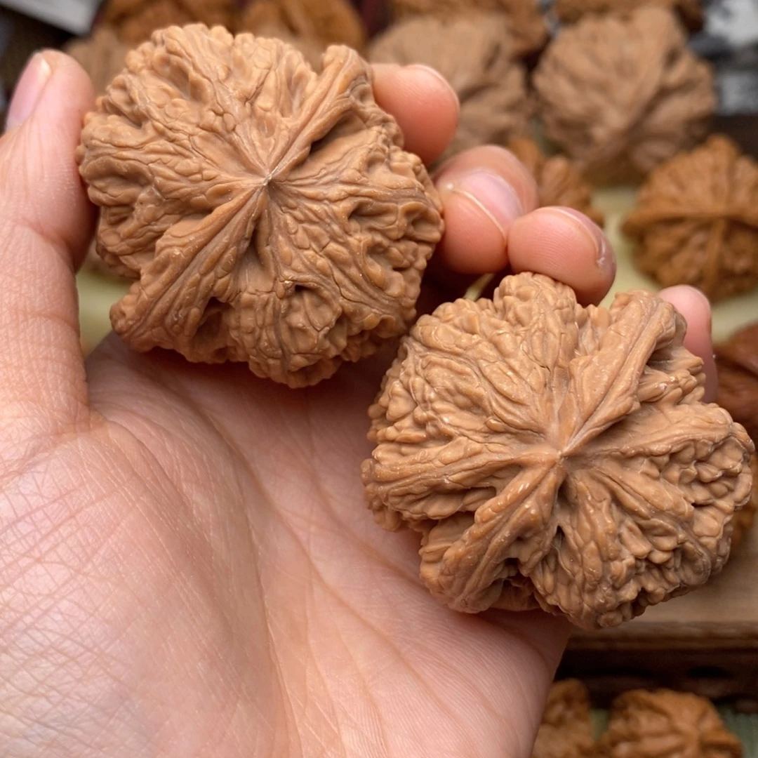 把件文玩核桃098号45.5全粗筋