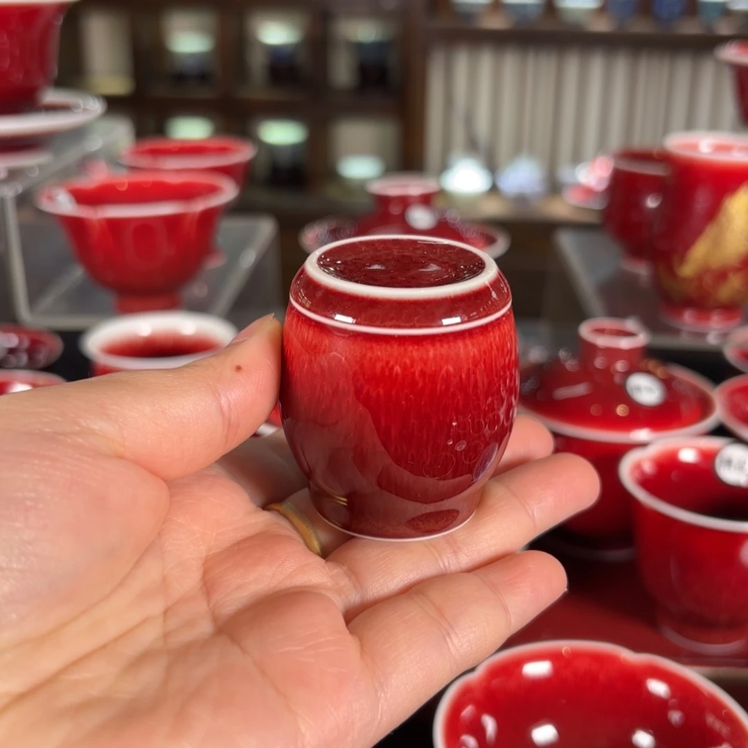 杯子景德镇高温原矿杯