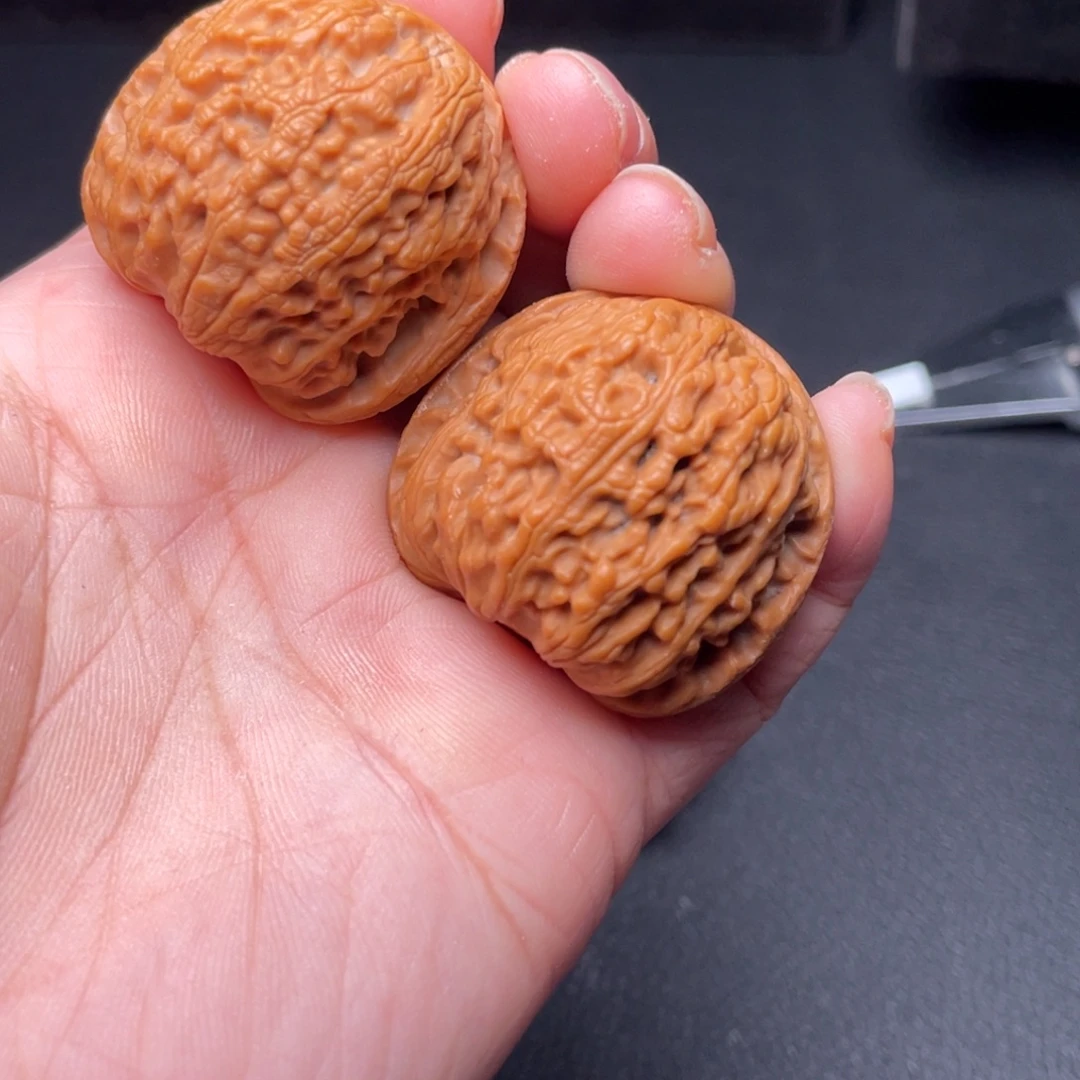 文玩核桃把件秦文玩核桃