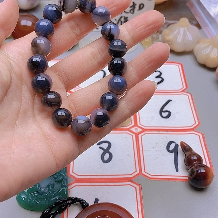 【闪购商品】未镶嵌玛瑙/玉髓珠宝半成品7****7