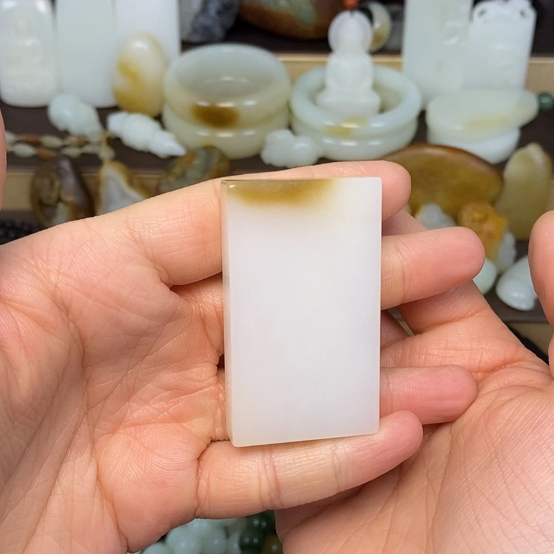 和田玉未镶嵌颈饰30