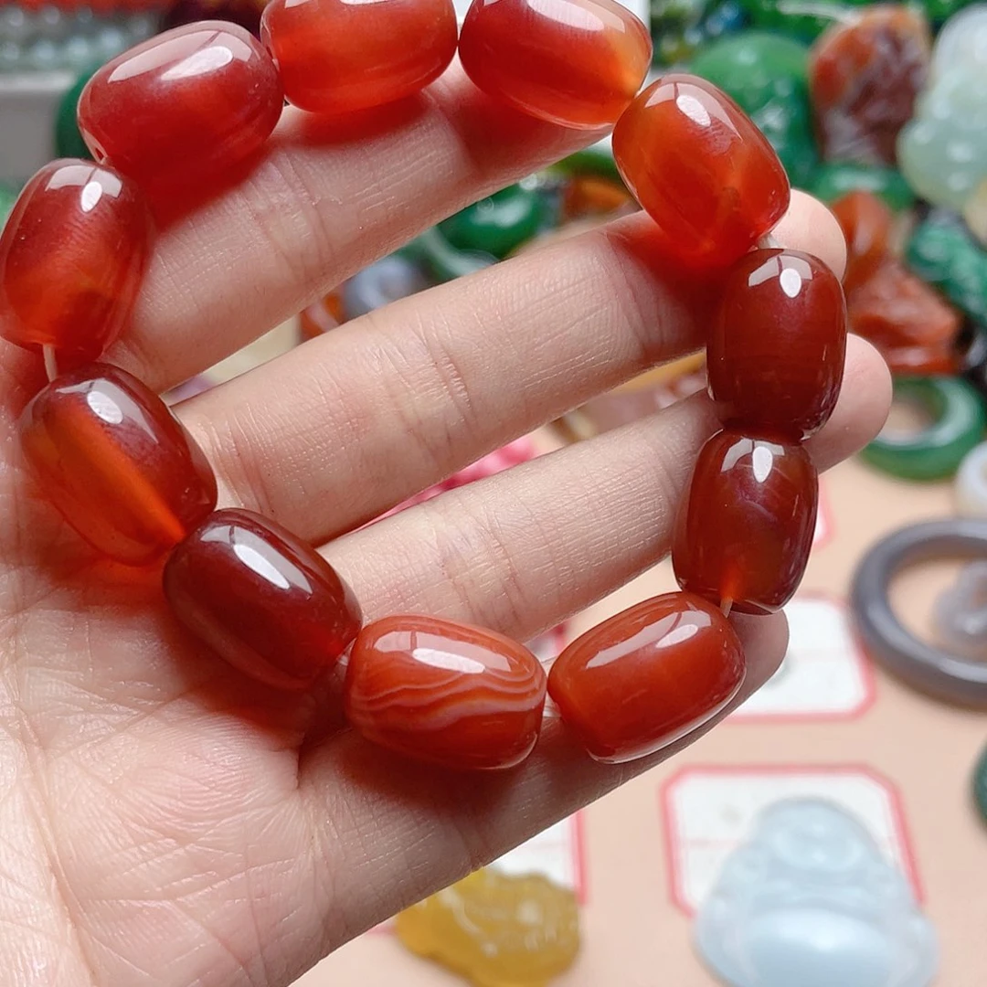 玛瑙/玉髓颈饰合金美****)