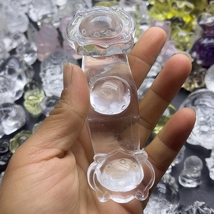 水晶摆件未镶嵌圥***方摆件