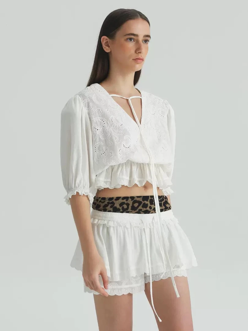 1cothen （福）腰果花上衣