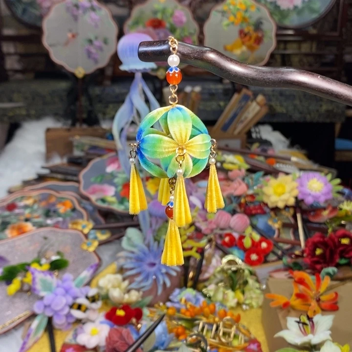 熊***猫刺绣苏州手工制作