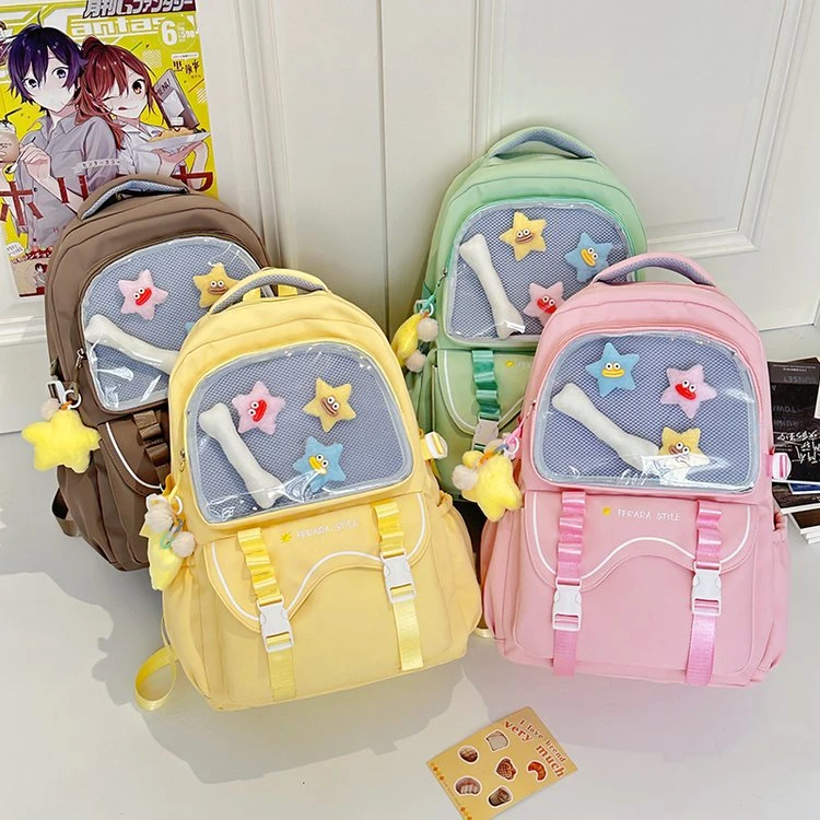 爆款2025新款学生书包开学季小学生书包韩版小清新双肩背