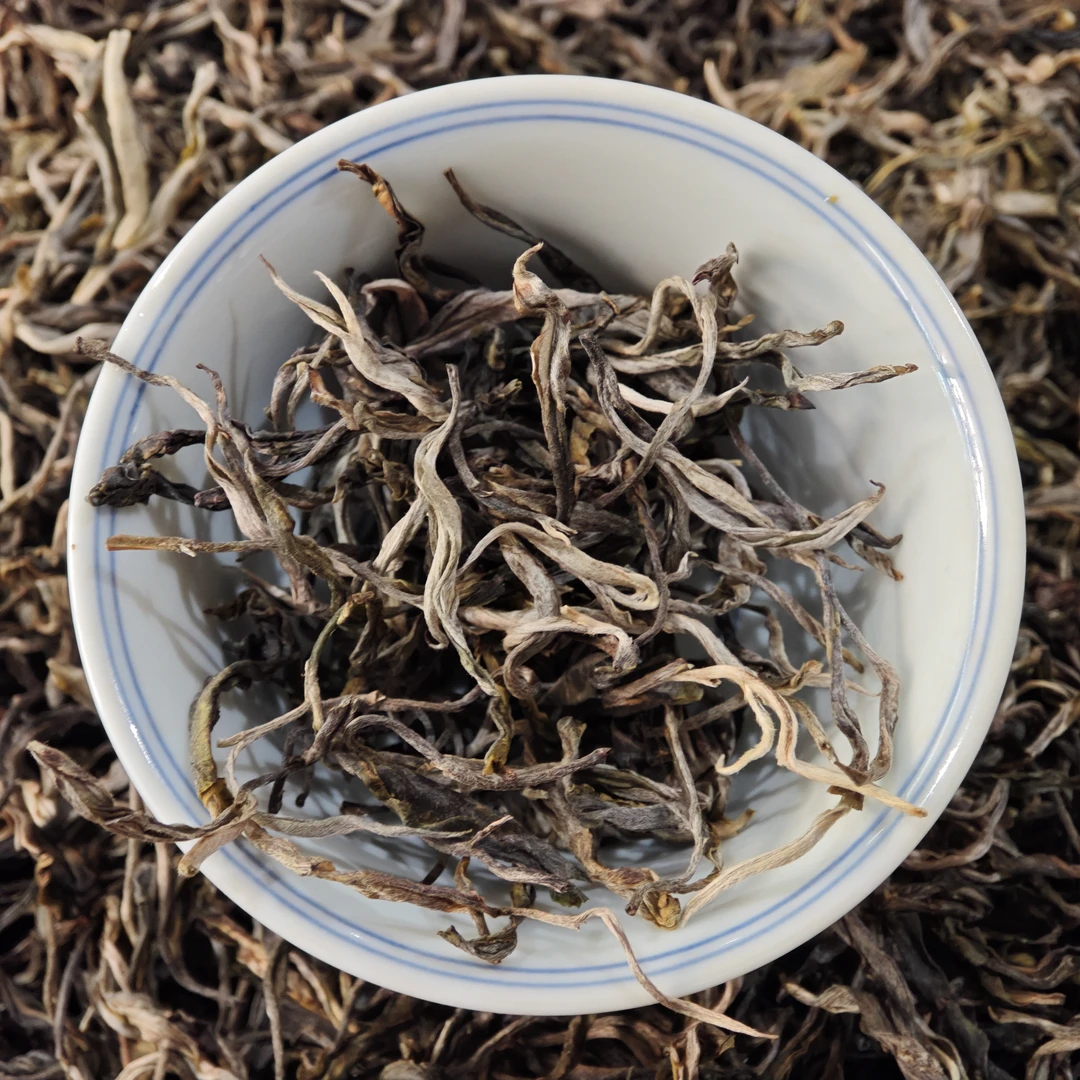 2025滑竹梁子古树混采一芽一两叶版—普洱生茶—散茶—采嫩度极高