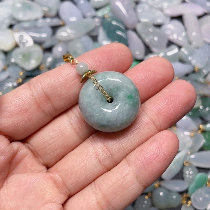 翡翠未镶嵌戒指天然翡翠A货