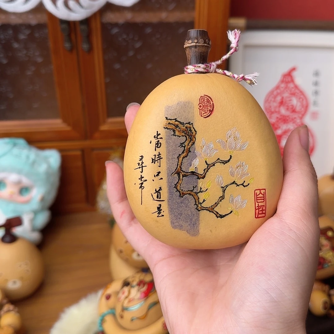 李**侠玉兰花葫芦国风不退换