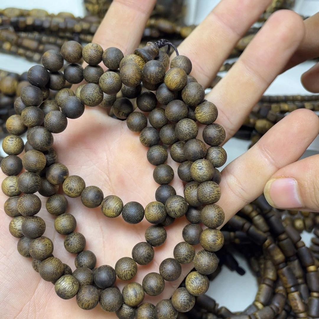 沉香碎屑沉香+0.8圆珠多圈35克加